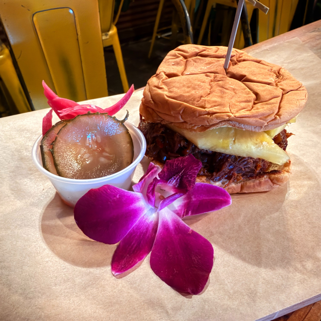 Luau pulled pork.